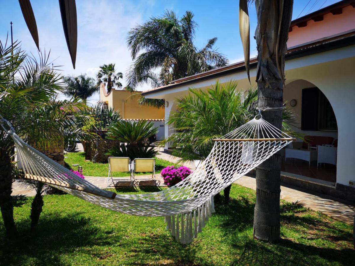 Villa Manzella Piscina Privata Cinisi Kültér fotó