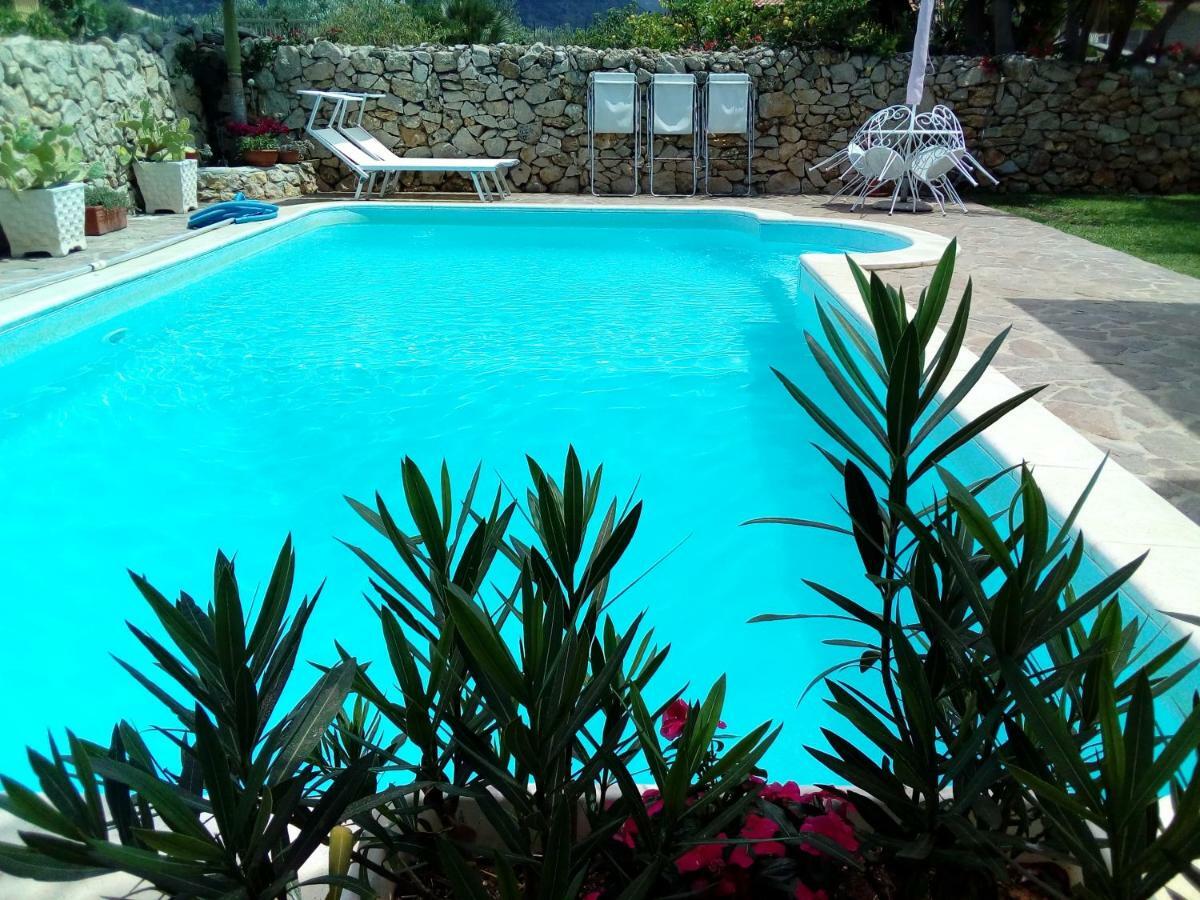 Villa Manzella Piscina Privata Cinisi Kültér fotó